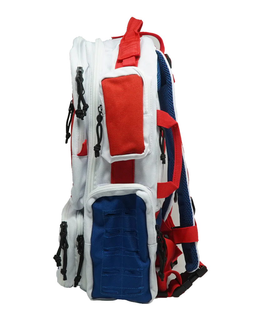 Ruck - 26 Liter Deluxe Backpack (Red White & Blue) - Image 4