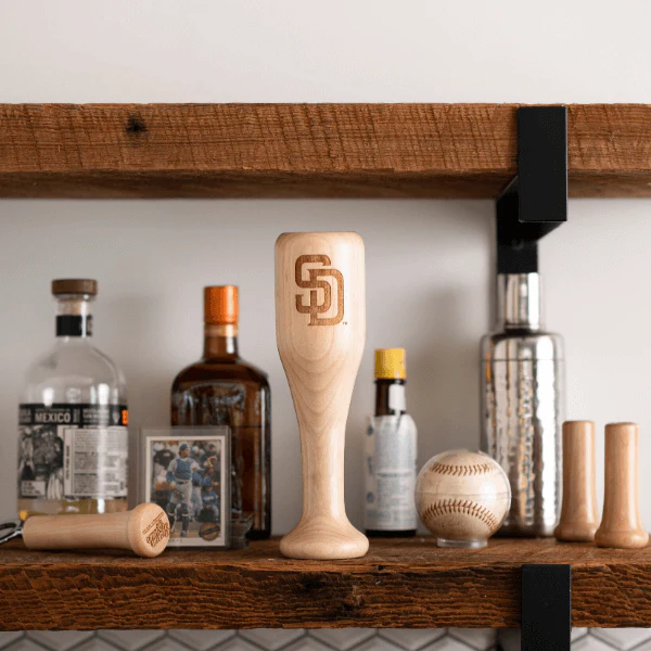 San Diego Padres "SD" Wined Up® | Baseball Bat Wine Mug - Image 7