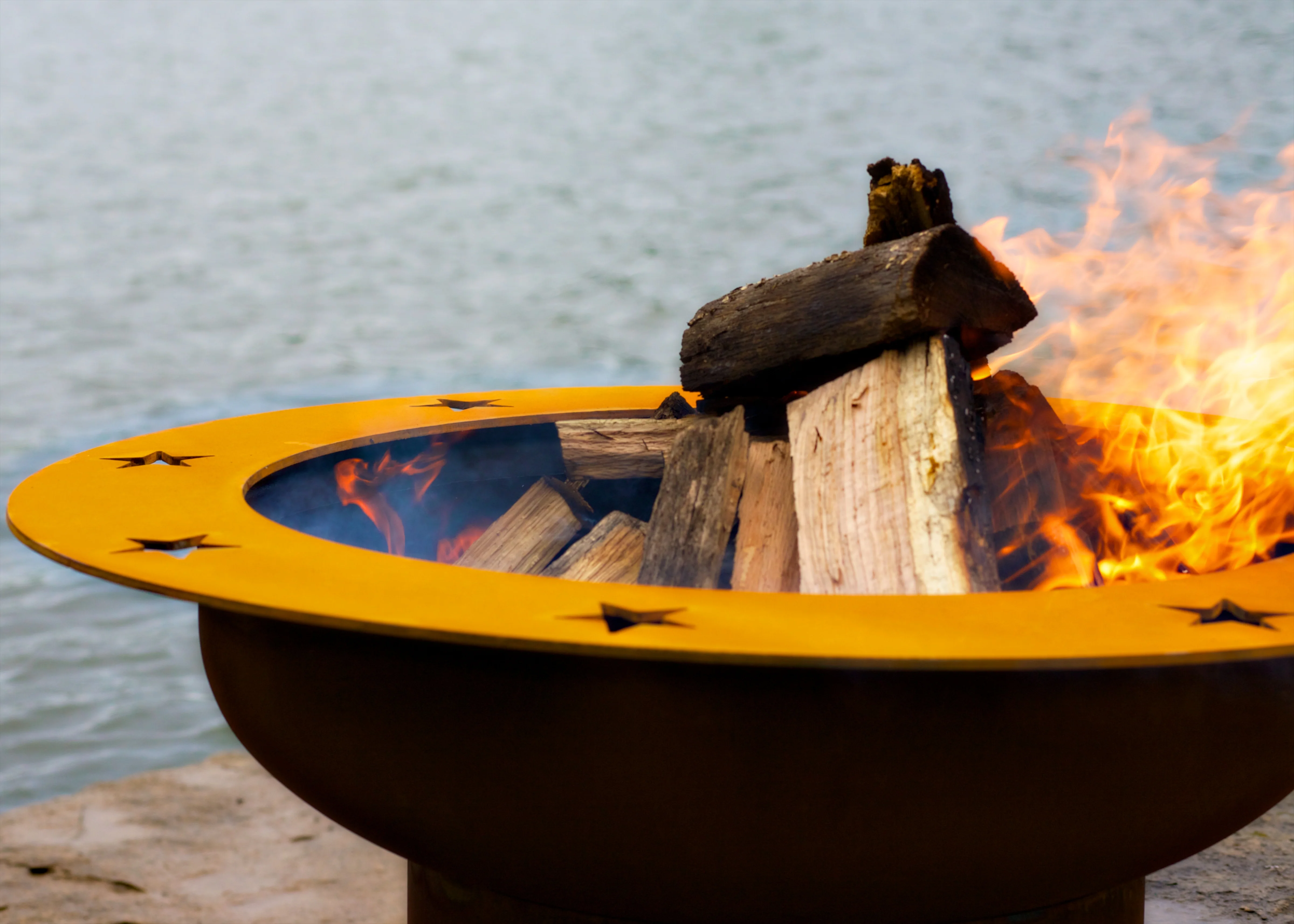 Saturn - Metal Fire Pit - Image 4