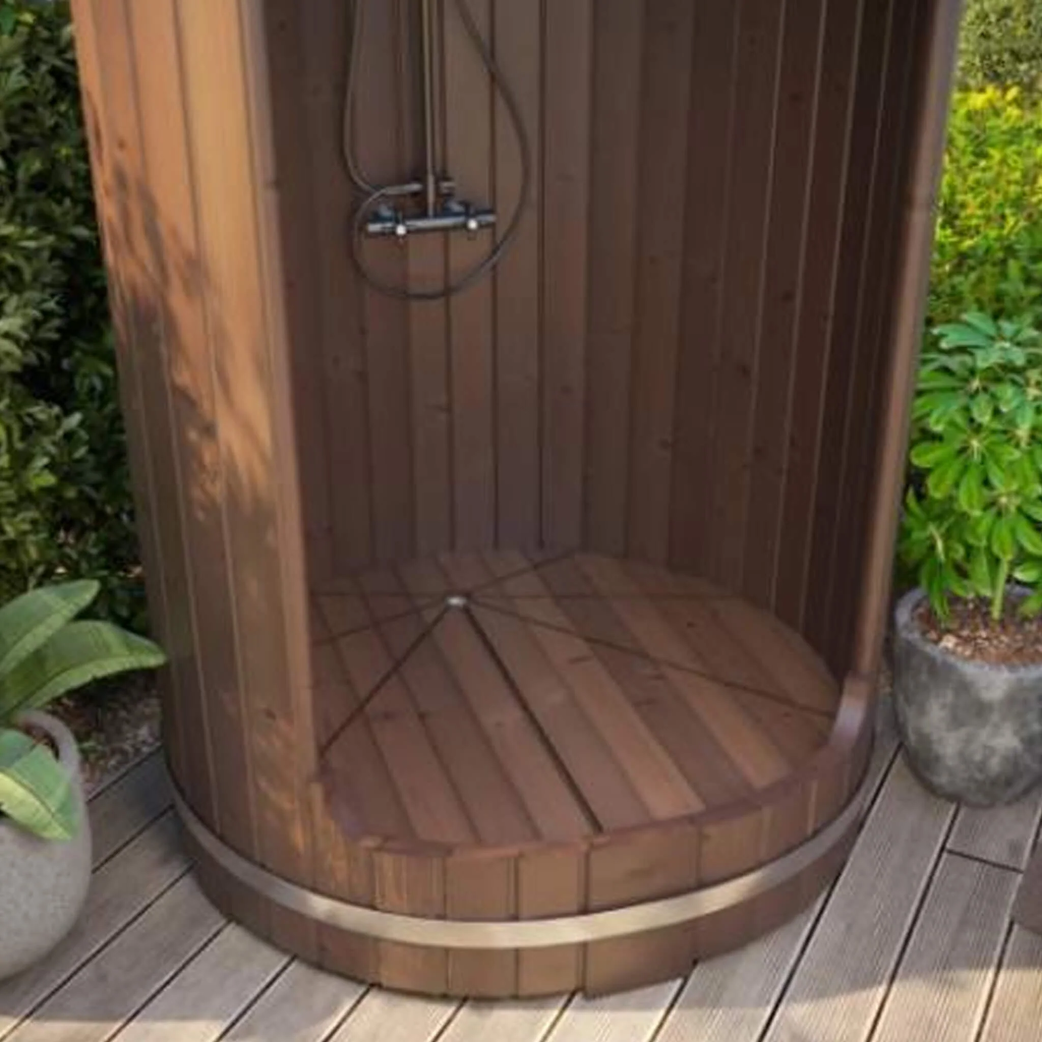 SaunaLife Model R3 Premium Barrel Shower - Image 3
