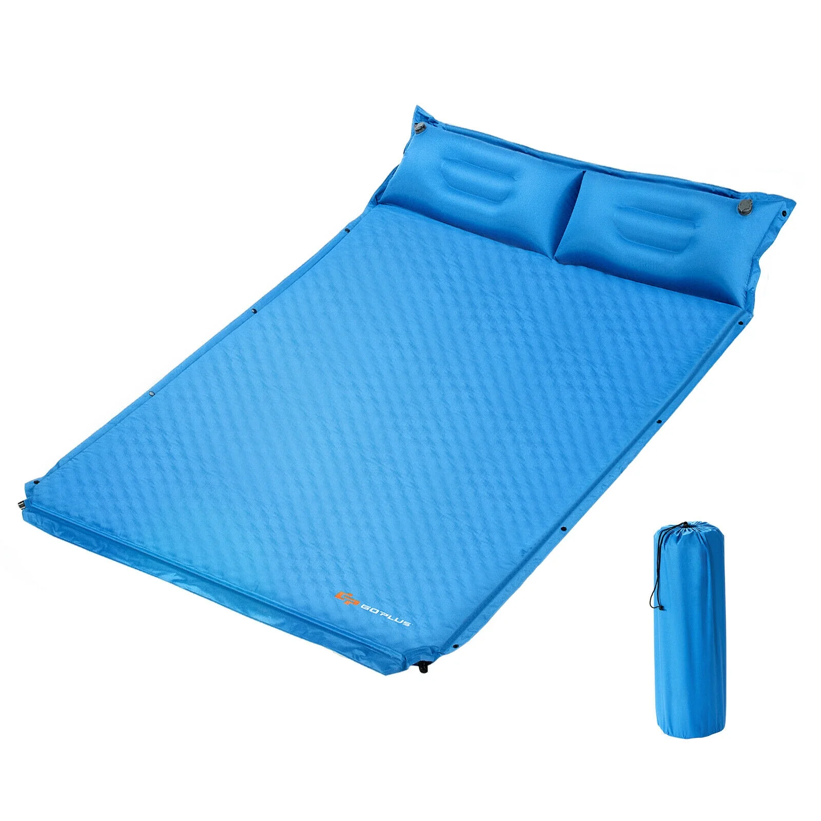 Self-Inflating Camping Outdoor Sleeping Mat with Pillows Bag - Image 3
