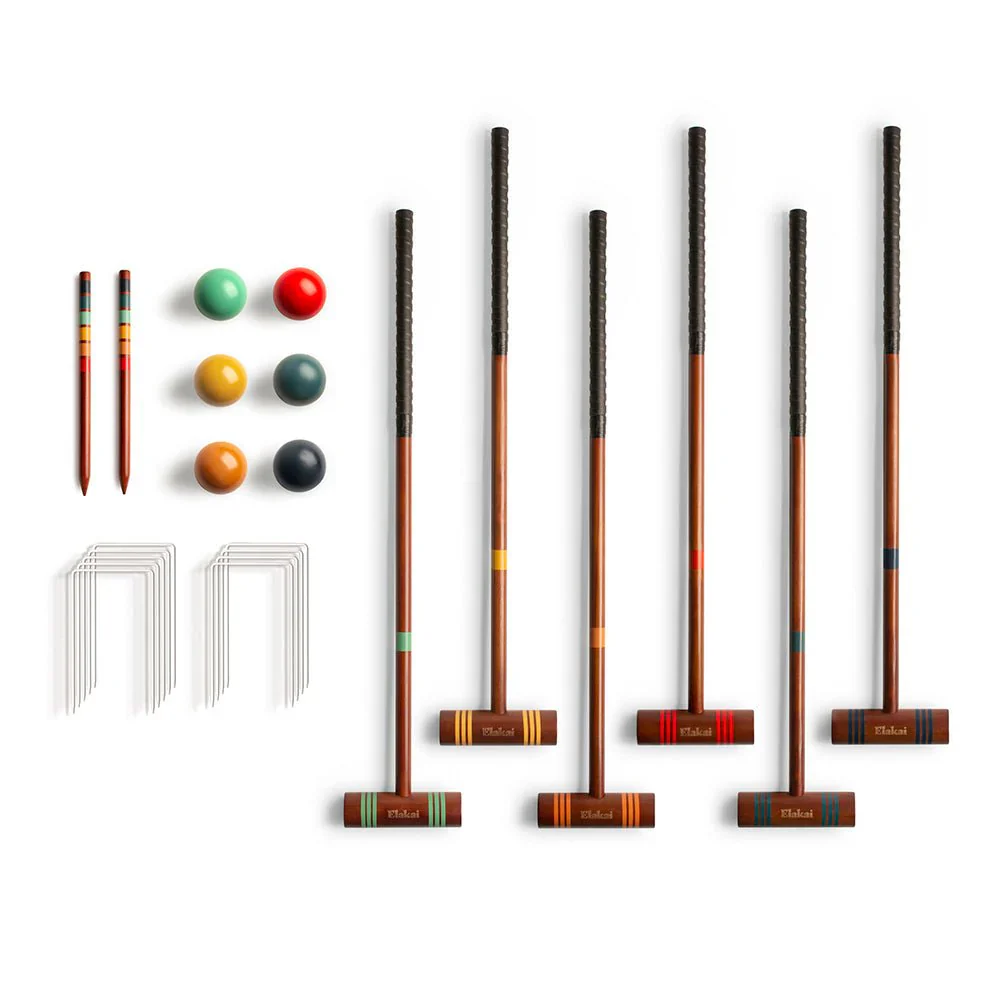 Six Player Travel Croquet Set - Image 2