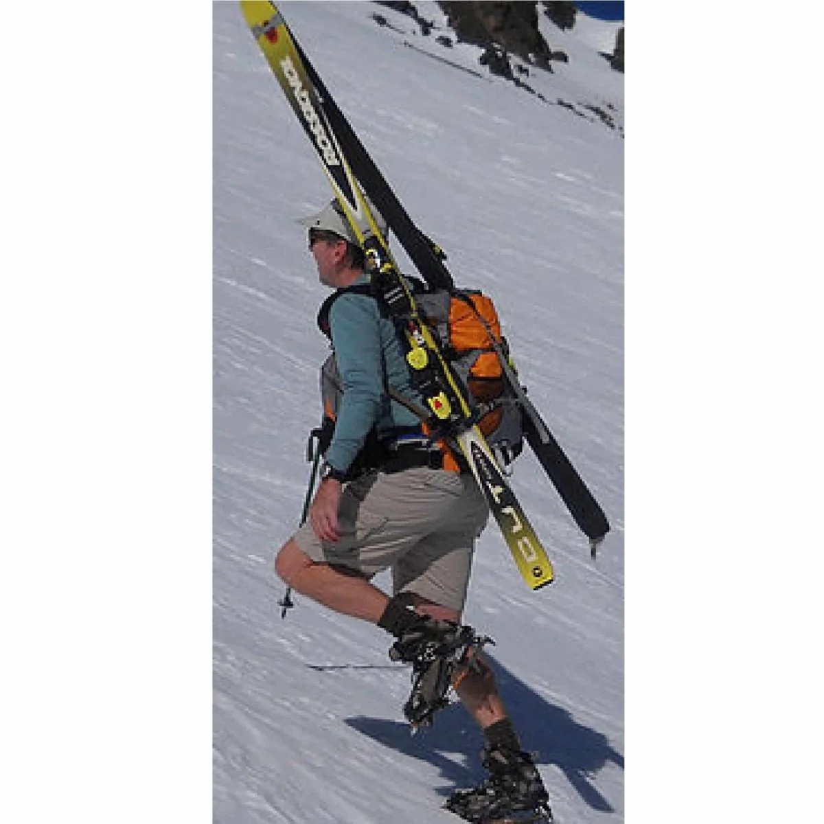 Ski Straps with Quick Release Buckles