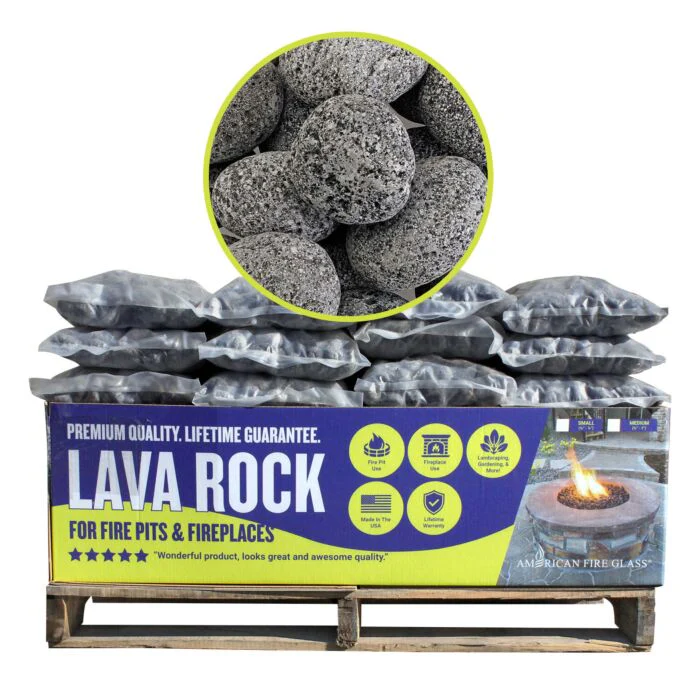 Medium Gray Lava Stone - 1" - 2" - Image 4