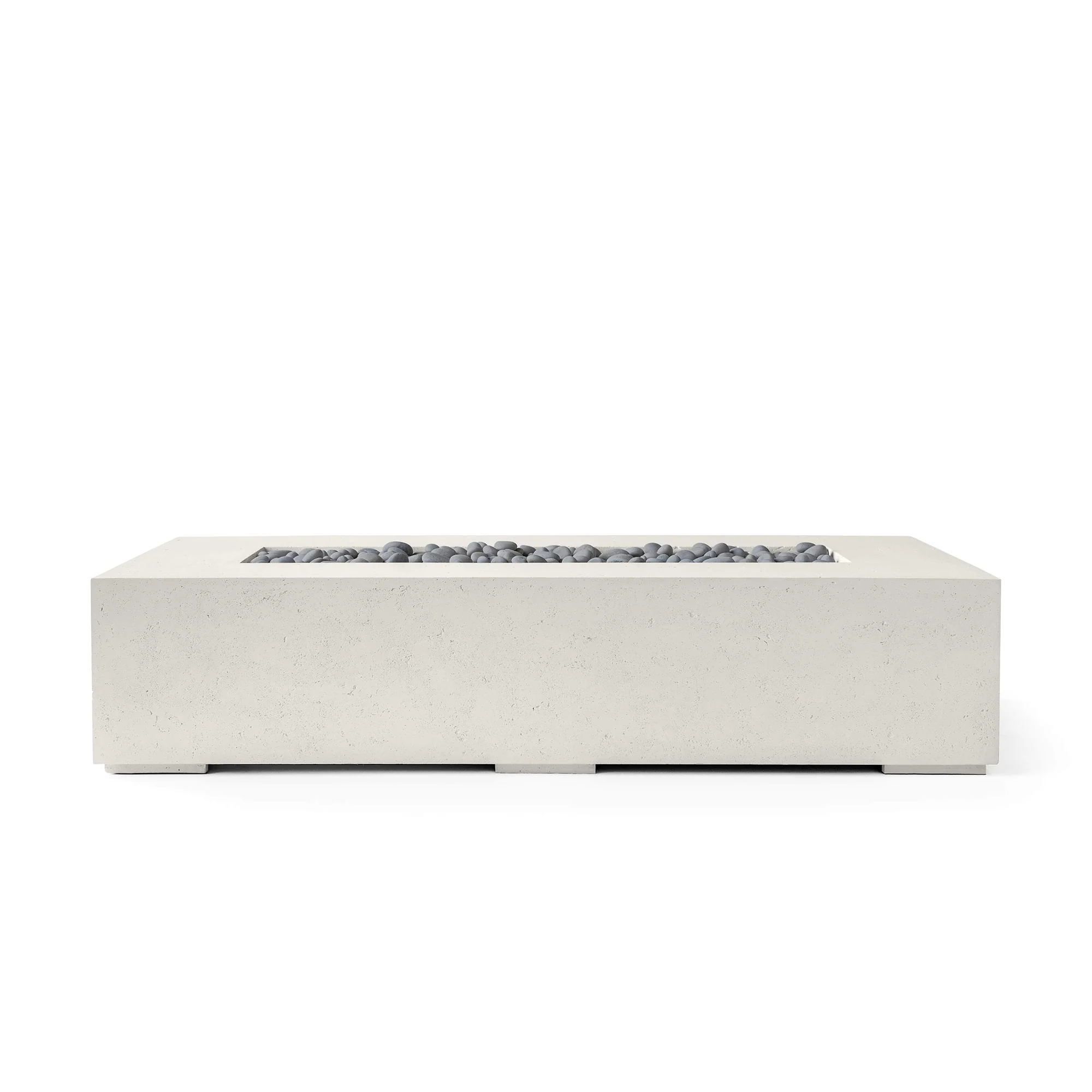 Sonoma 72" Rectangle Concrete Fire Pit - Electronic Ignition 24VAC - Image 2
