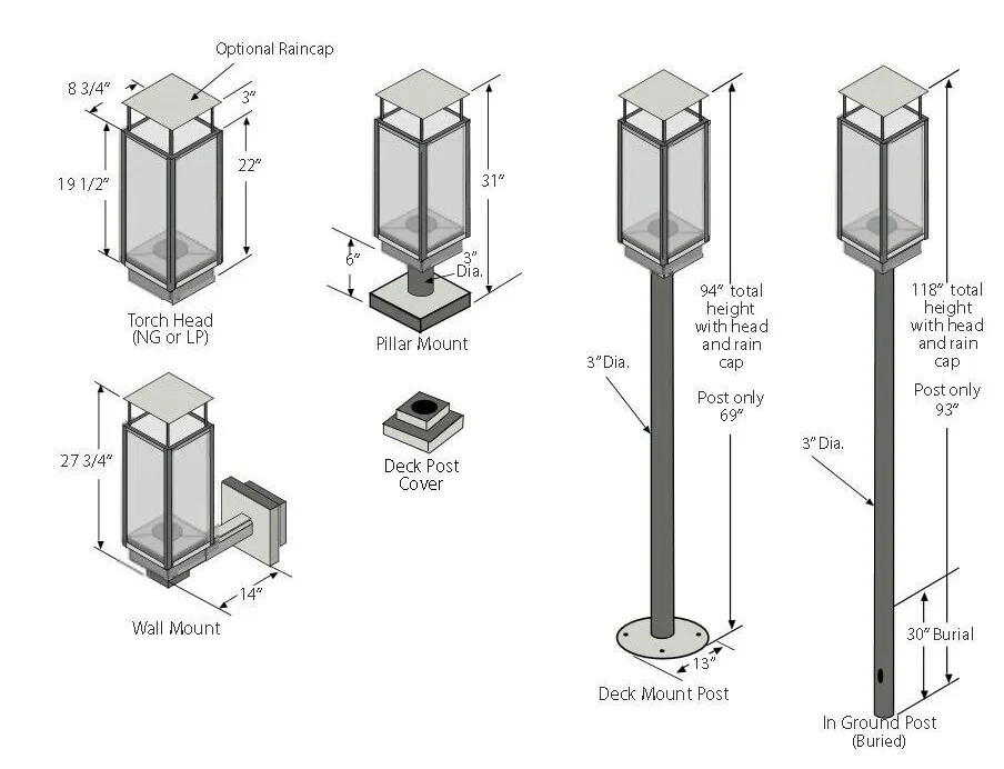Tempest Lantern Wall Mount Assembly - Image 5