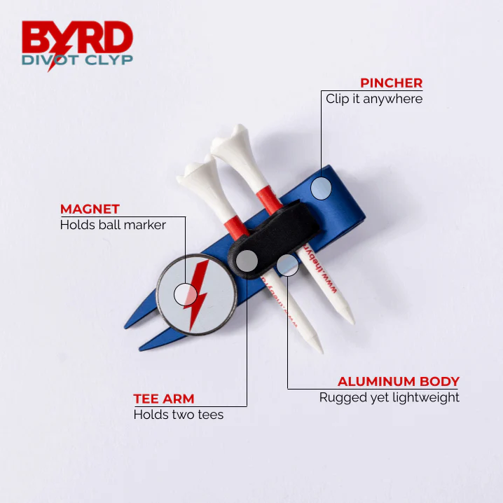THE BYRD GOLF CADDIE CLYP - Only Golf Tool That Organizes Gear - Image 8