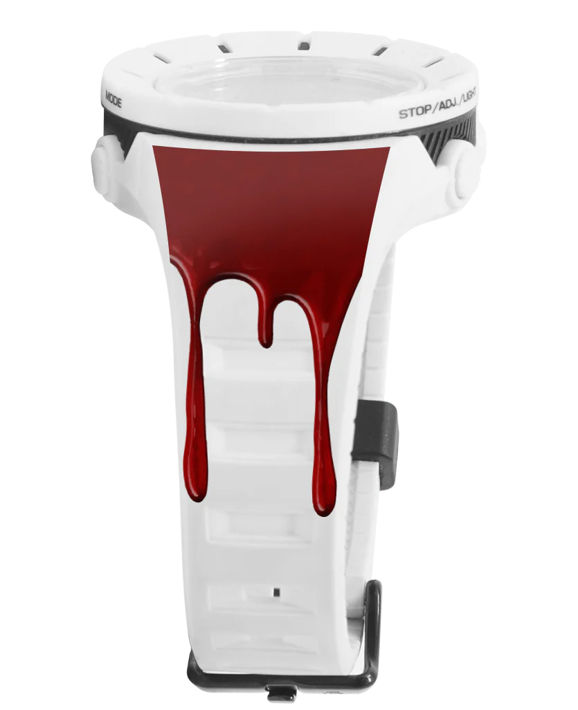 The Coliseum Fit™ - Blood FORUM EDITION (White/Black) Watch - Image 3
