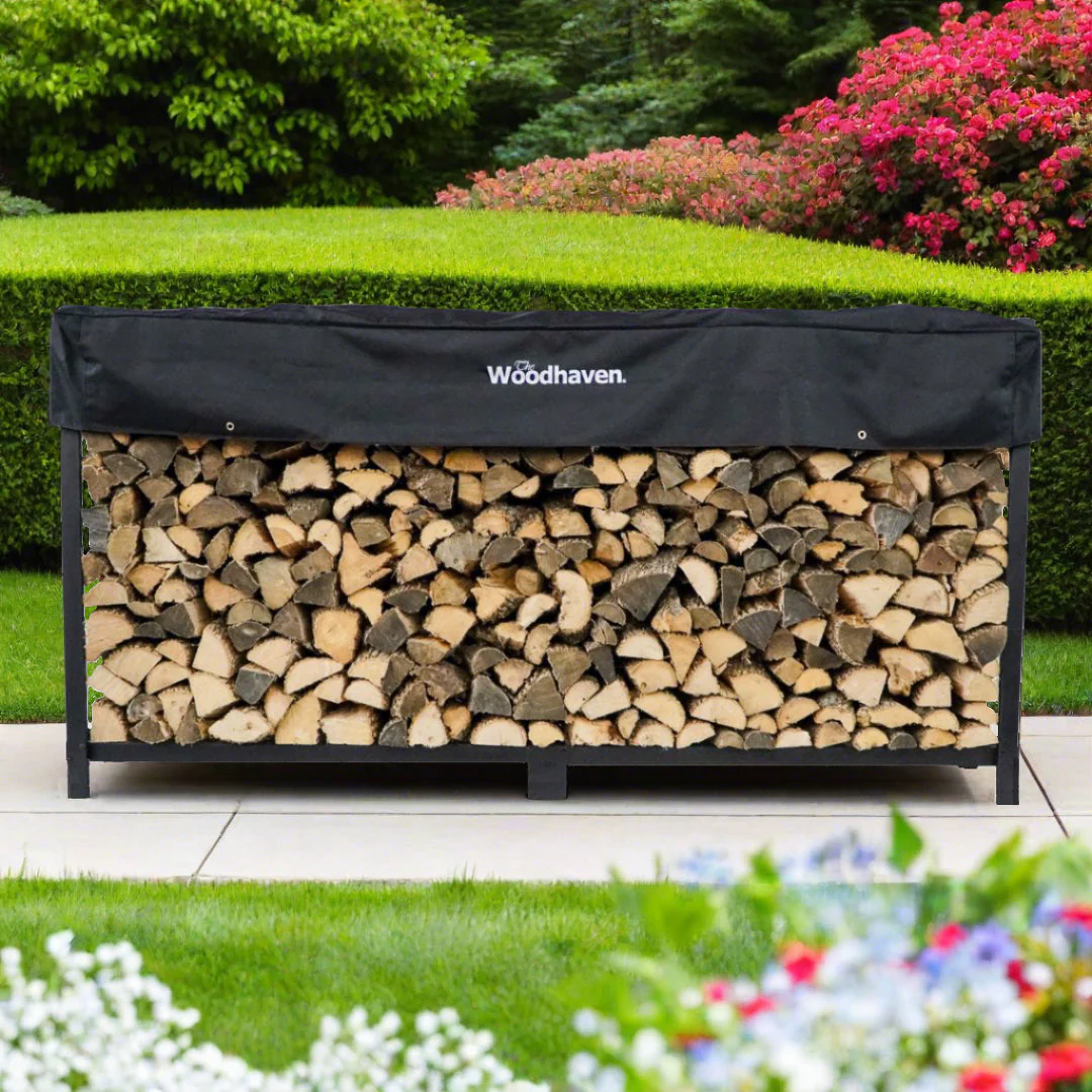The Woodhaven 8ft Firewood Rack - Image 13