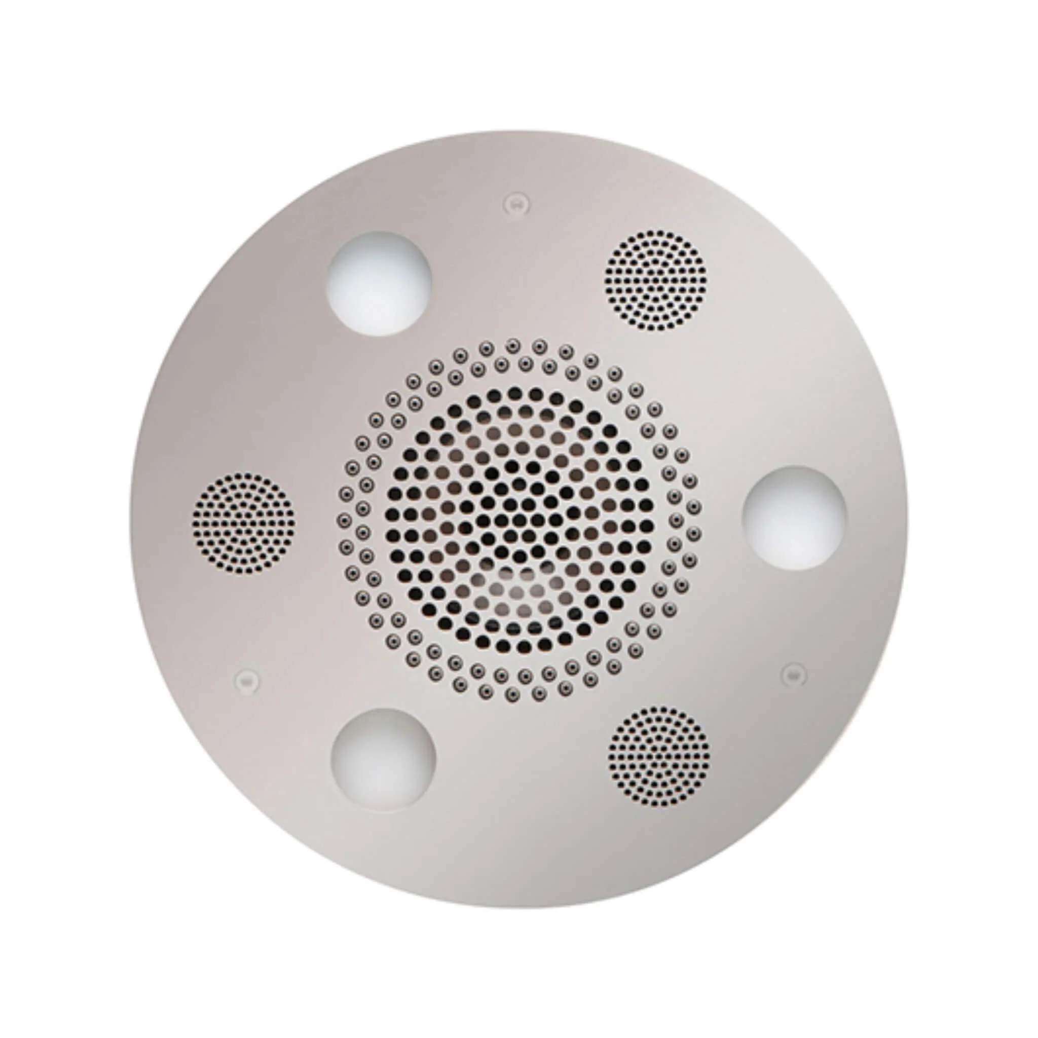 ThermaSol Serenity 10 Round Steam Shower Rainhead System With Light & Sound