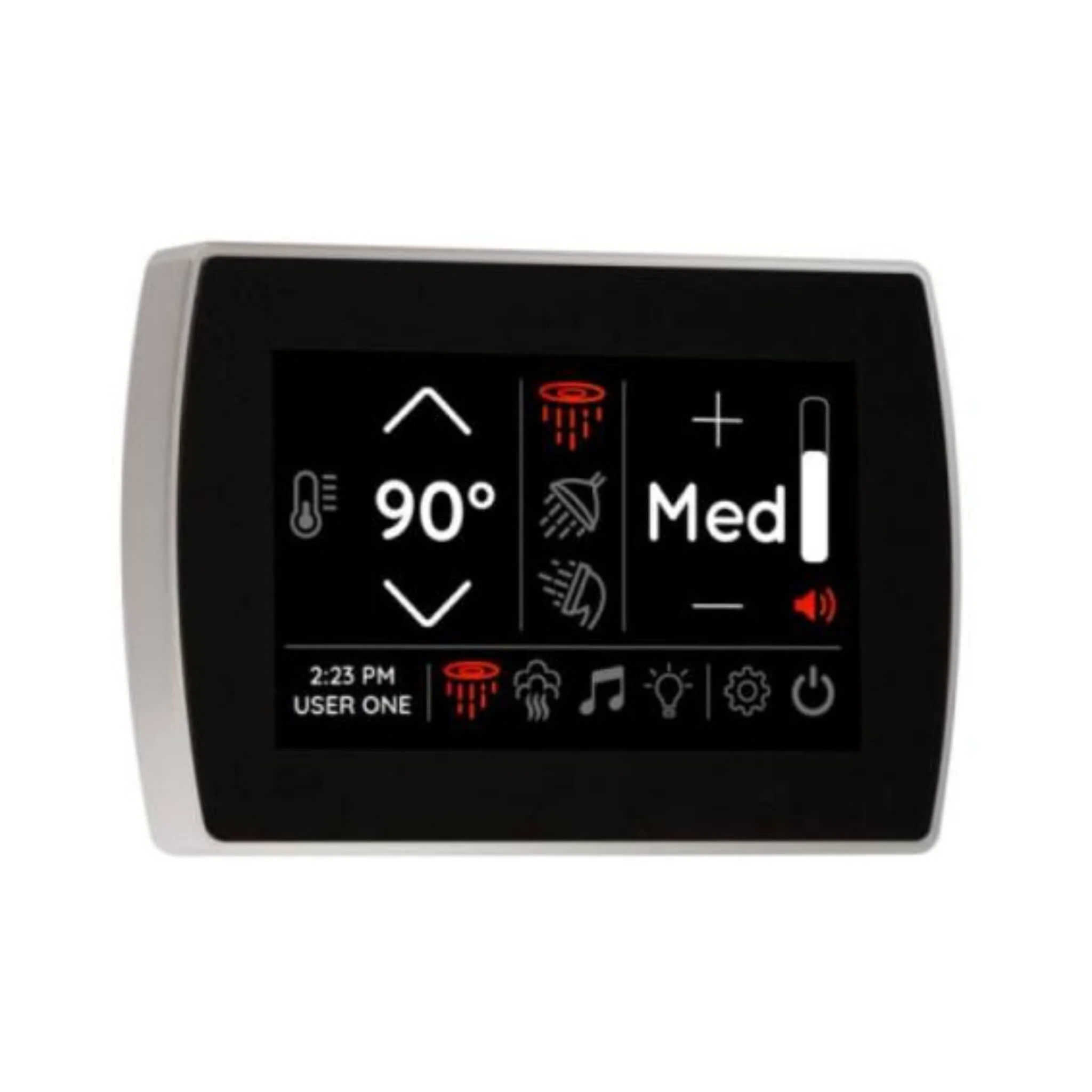 ThermaSol SignaTouch Flushmount 5-Inch Digital Shower Steam Control Package With Serenity 10 - Image 3