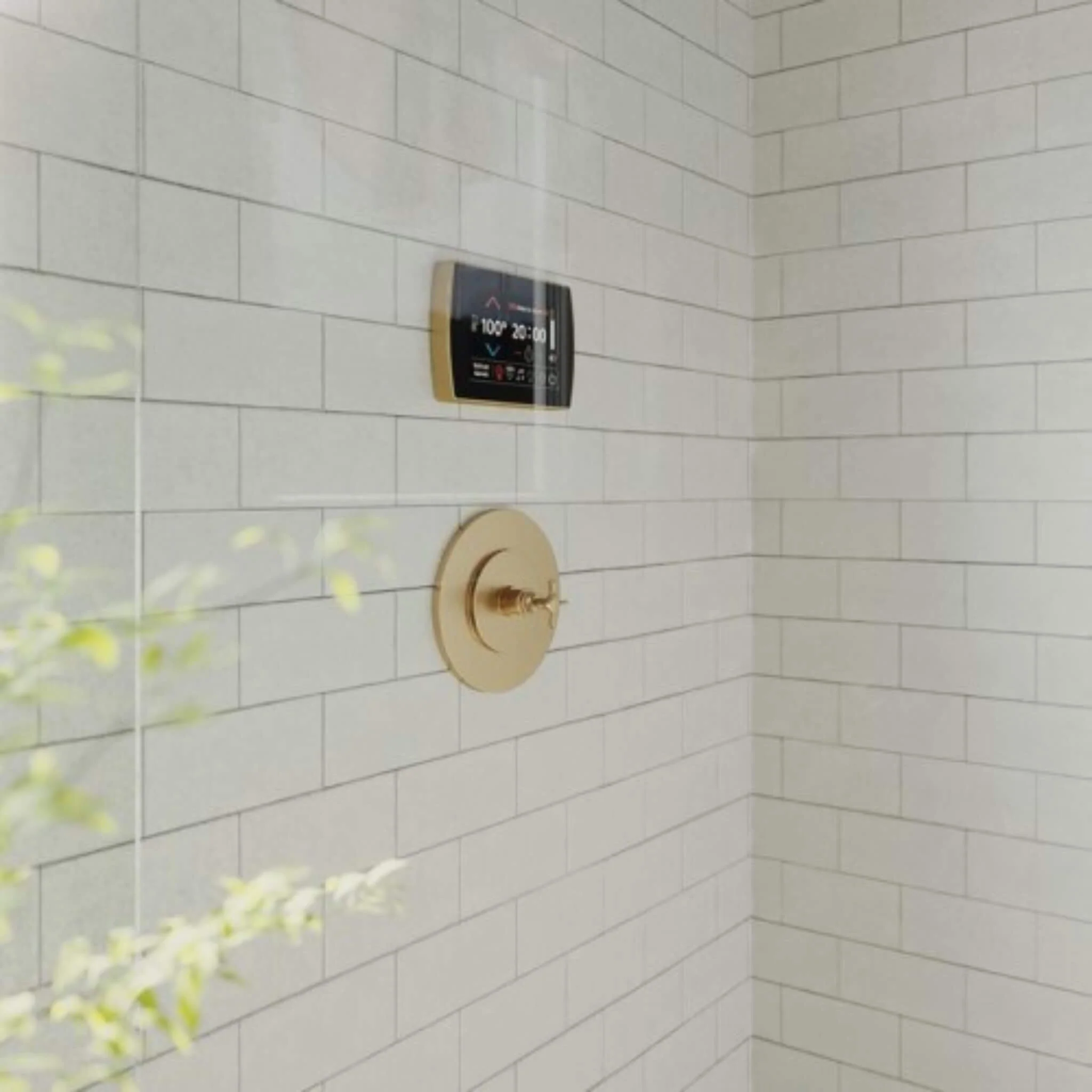 ThermaSol SignaTouch Flushmount 5-Inch Digital Shower Steam Control Package With Serenity 10 - Image 8