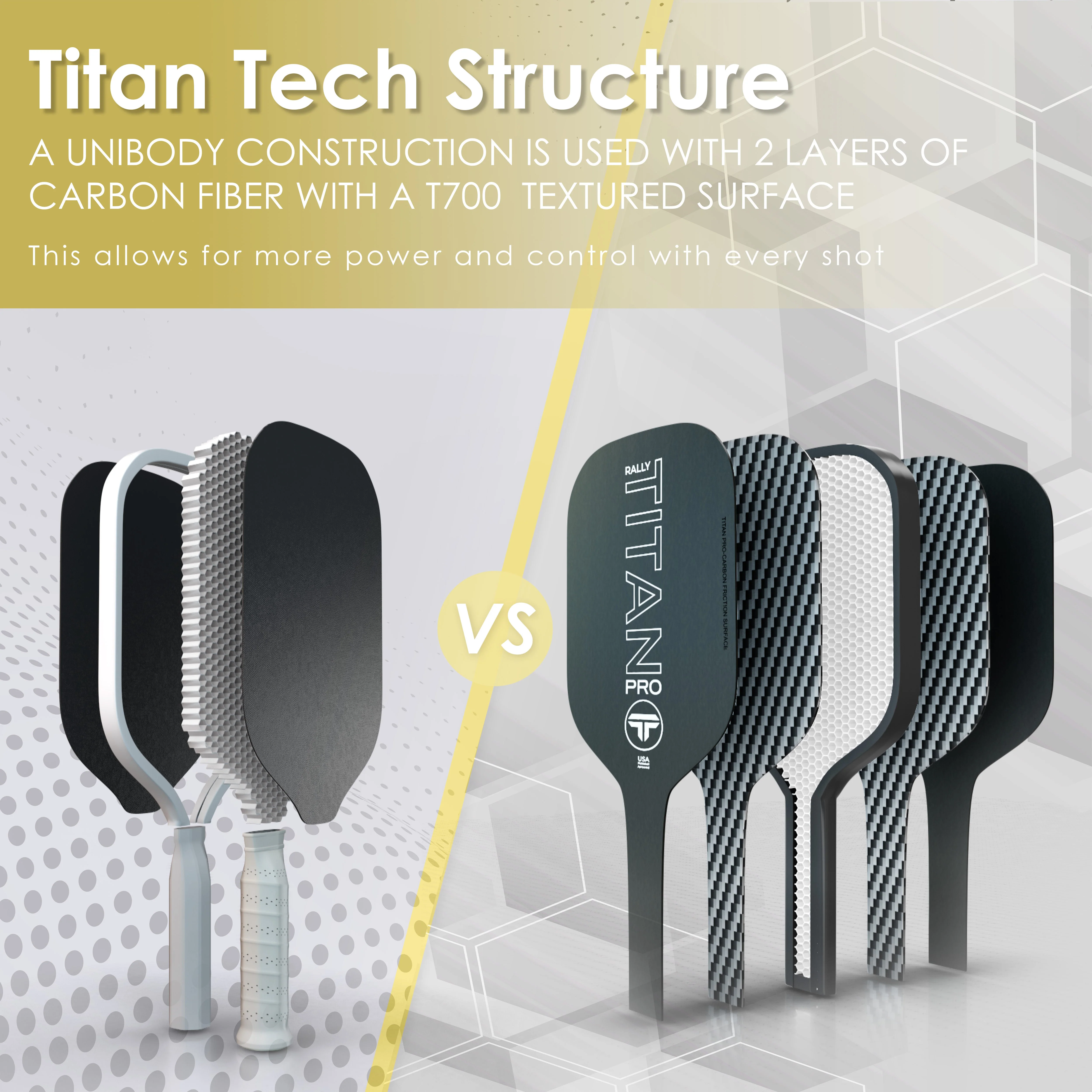 Titan Pro 16MM | Thermoformed Unibody Construction | Foam Injected Walls | T700 Titan Carbon Friction Surface | Grey - Image 6