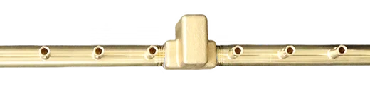 Universal CrossFire® 2.0 UL90 Linear Brass Burner