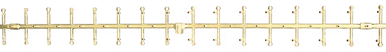 Universal CrossFire® 2.0 UT470 Tree-Style Brass Burner